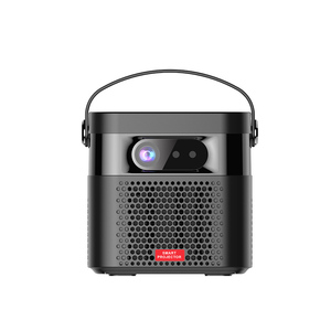New K5 outdoor mini DLP projector 300 ANSI lumens 960*540P 2G 32GB android 9 3D 4K projector BT spea